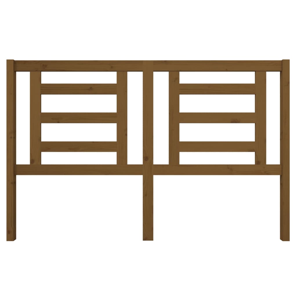 Bed Headboard | Honey Brown | Solid Pine Wood | 156cm x 100cm