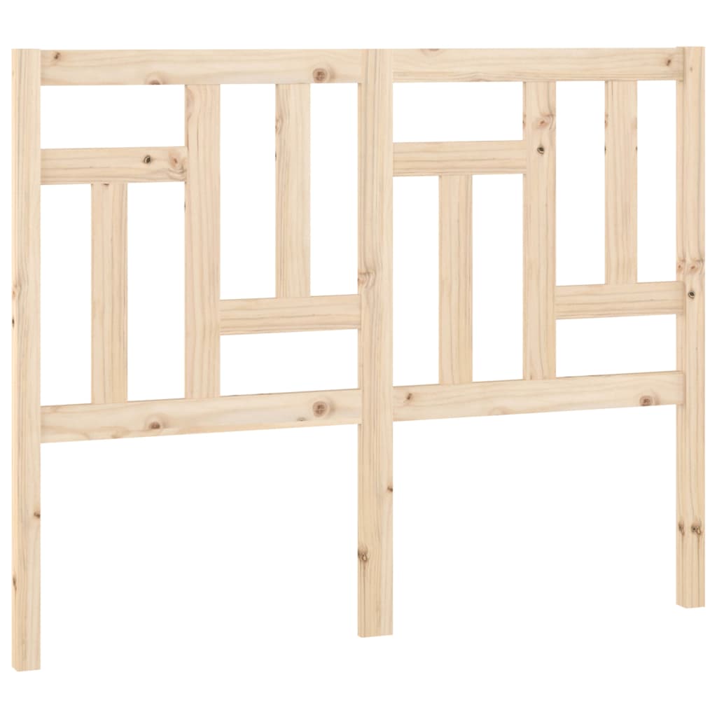 Bed Headboard 165.5x4x100 cm Solid Wood Pine