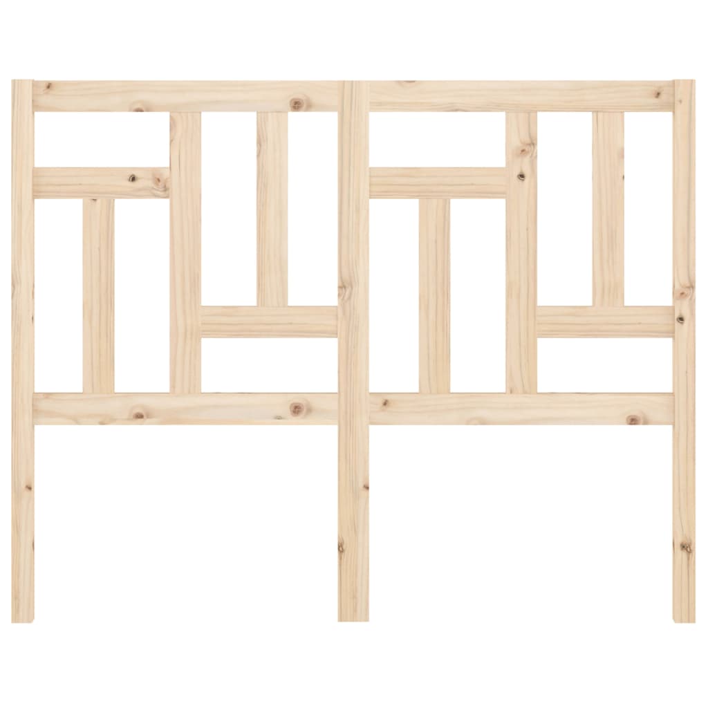 Bed Headboard 165.5x4x100 cm Solid Wood Pine