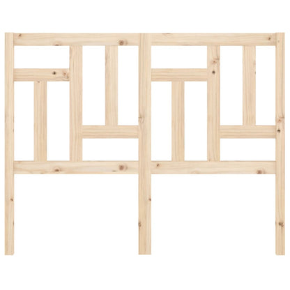 Bed Headboard 165.5x4x100 cm Solid Wood Pine