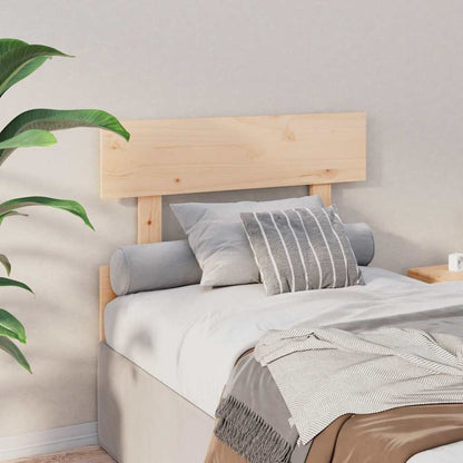 Bed Headboard 78.5x3x81 cm Solid Wood Pine