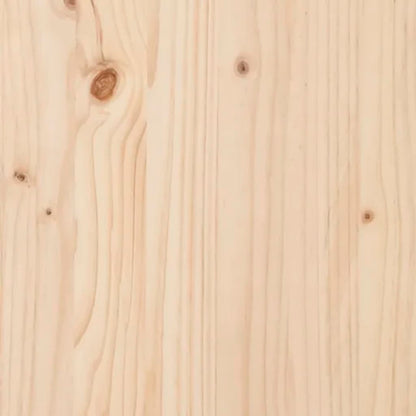 Bed Headboard 78.5x3x81 cm Solid Wood Pine