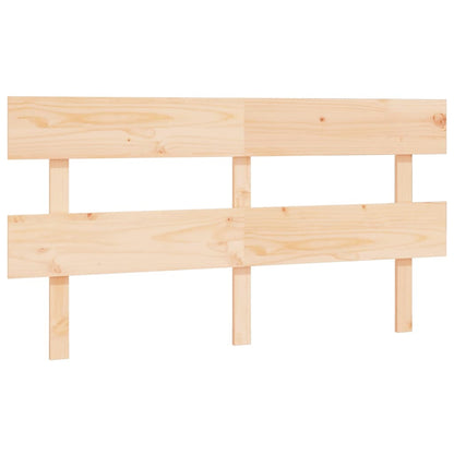 Bed Headboard | Natural Wood | Solid pine wood (untreated)