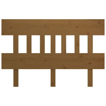 Bed Headboard Honey Brown 183.5x3x81 cm Solid Wood Pine