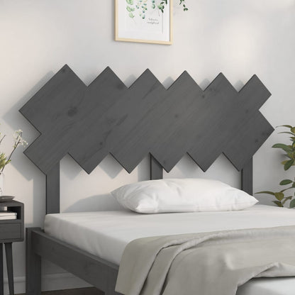 Bed Headboard | Grey | Solid Pine Wood | Medium | Nice Design