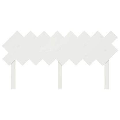 Bed Headboard | White | Solid Pine Wood | Standard |  Durable
