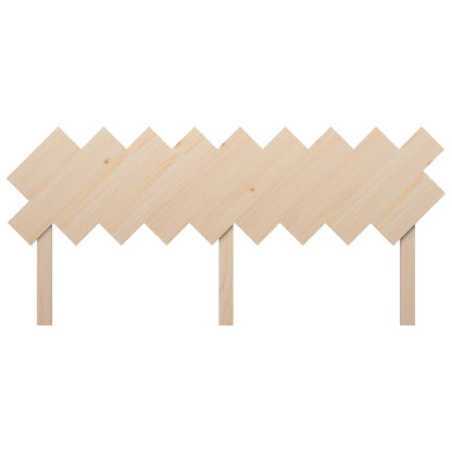 Bed Headboard | Natural Pine | Solid pine wood (untreated) | Standard