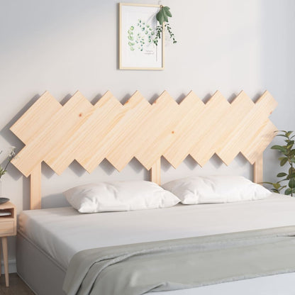 Bed Headboard | Natural Pine | Solid pine wood (untreated) | Standard