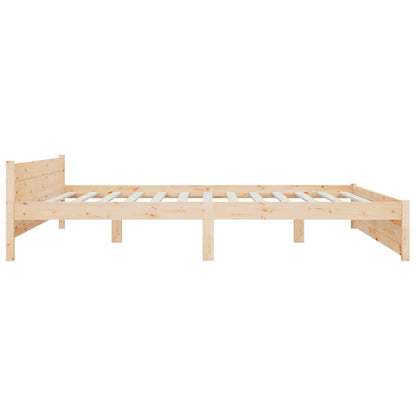 Bed Frame without Mattress with Drawers 200x200 cm