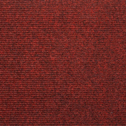 Stair Mats Self-adhesive 15 pcs 65x24.5x3.5 cm Red