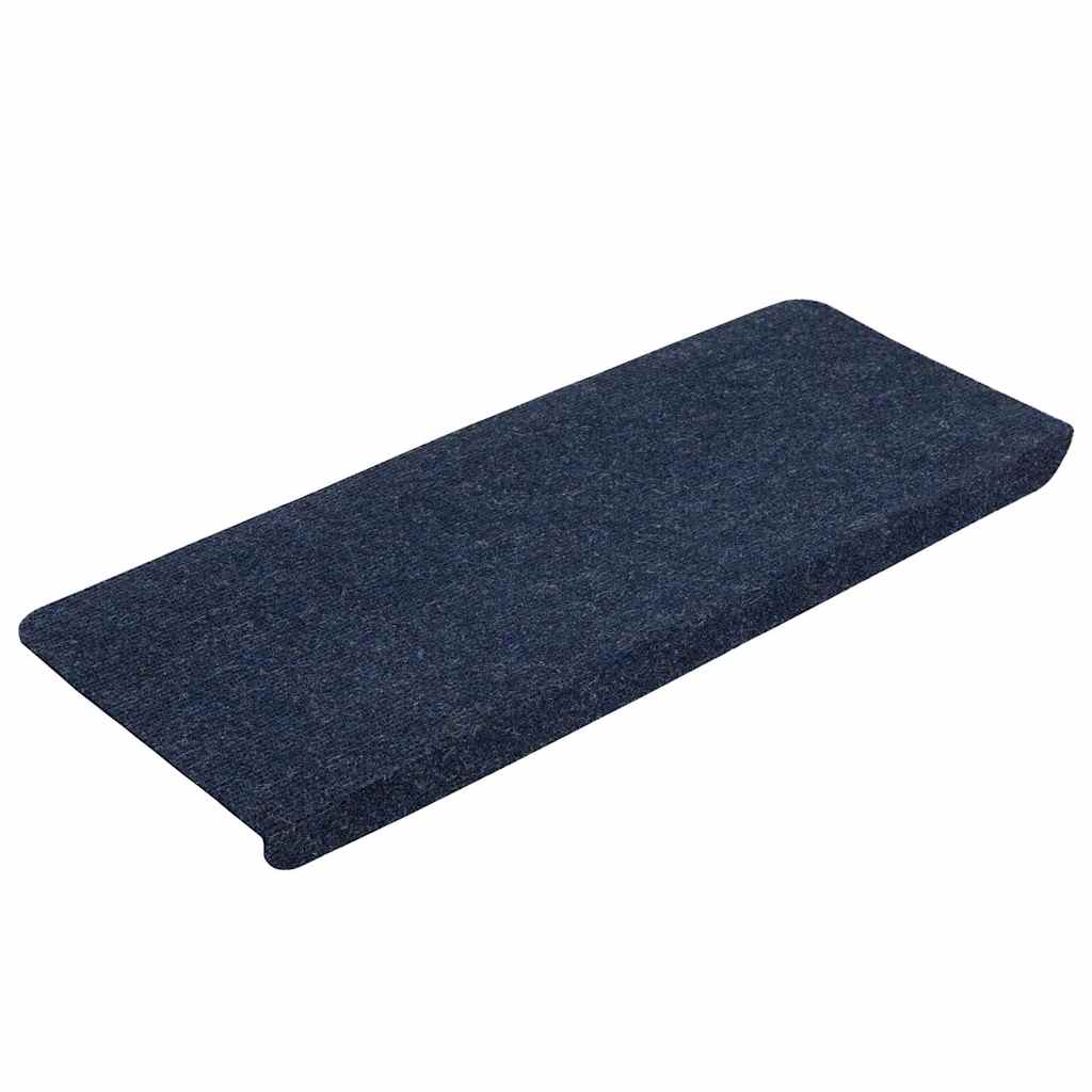 Stair Mats Self-adhesive 15 pcs 65x24.5x3.5 cm Blue