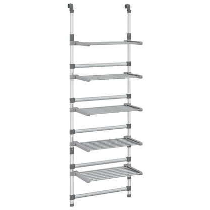 5-Tier Hanging Laundry Drying Rack Aluminium