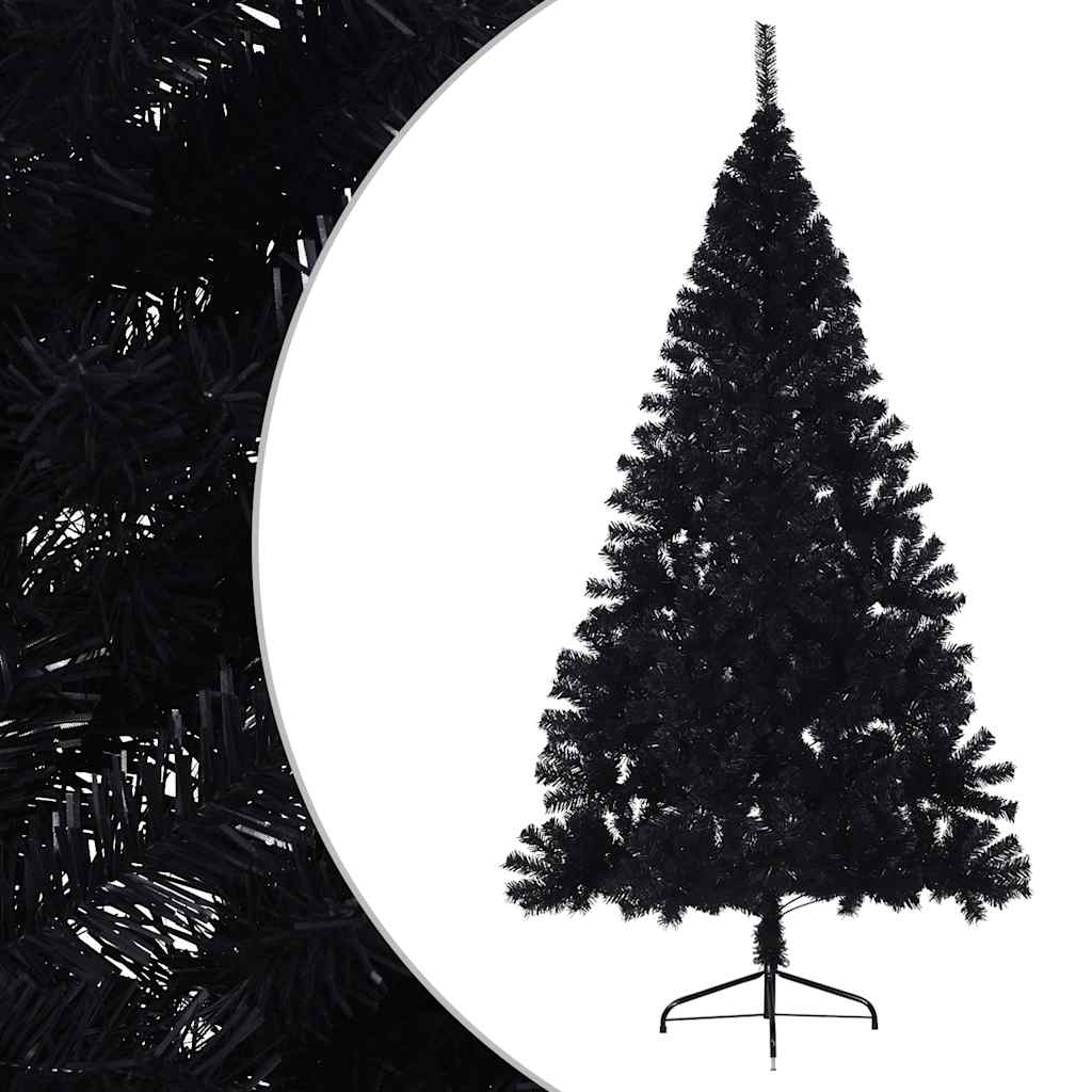 Christmas Tree | Black | PVC | Large | Christmas Tree | Crescent