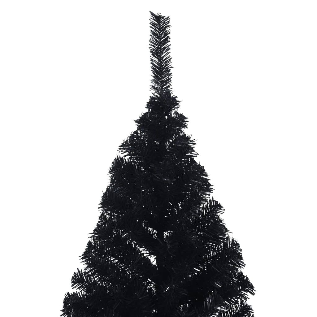 Christmas Tree | Black | PVC | Large | Christmas Tree | Crescent