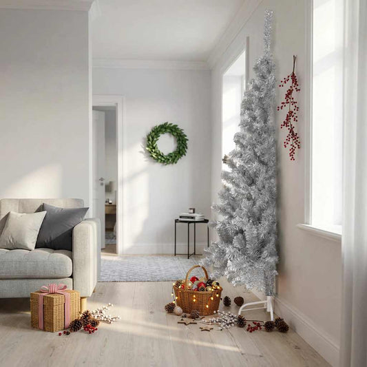 Christmas Tree | Silver | PET | Large | Christmas Tree | Cone-shaped