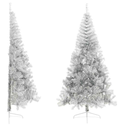 Christmas Tree | Silver | PET, steel | 240 cm tall | Decorative Inlays