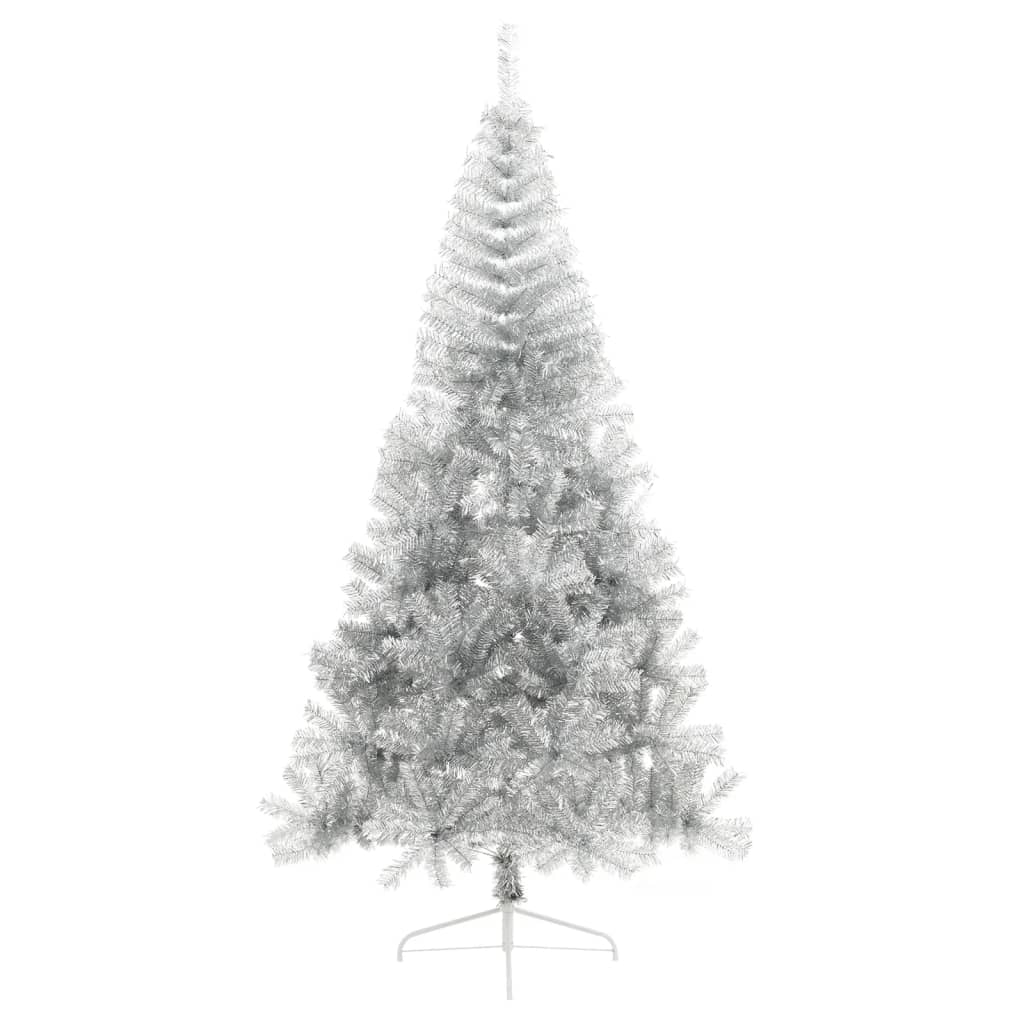 Christmas Tree | Silver | PET, steel | 240 cm tall | Decorative Inlays