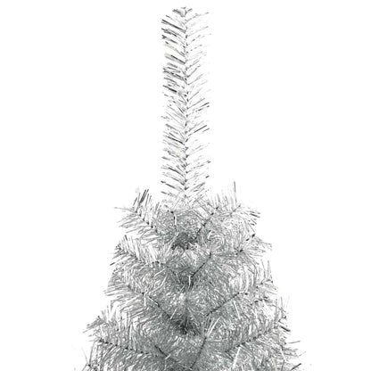 Christmas Tree | Silver | PET, steel | 240 cm tall | Decorative Inlays