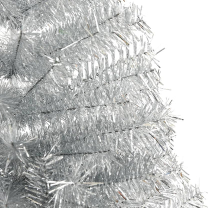 Christmas Tree | Silver | PET, steel | 240 cm tall | Decorative Inlays