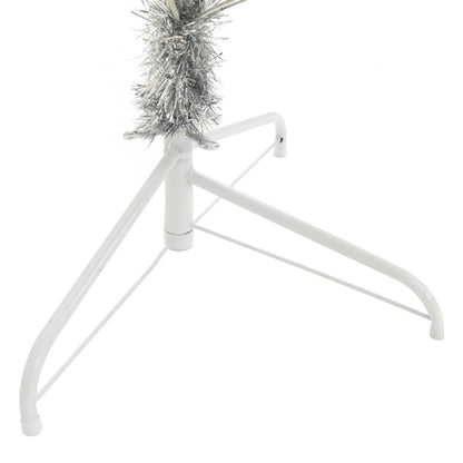 Christmas Tree | Silver | PET, steel | 240 cm tall | Decorative Inlays