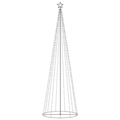 Christmas Cone Tree Warm White 732 LEDs 160x500 cm