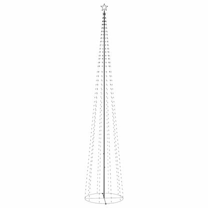 Christmas Cone Tree Cold White 732 LEDs 160x500 cm