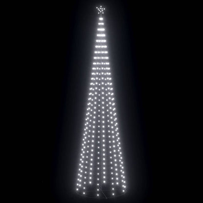 Christmas Cone Tree Cold White 732 LEDs 160x500 cm