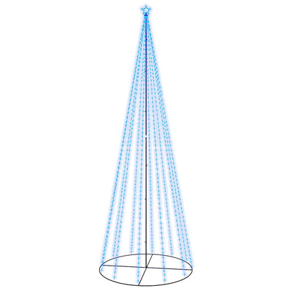 Christmas Cone Tree Blue 732 LEDs 160x500 cm
