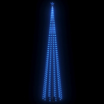 Christmas Cone Tree Blue 732 LEDs 160x500 cm