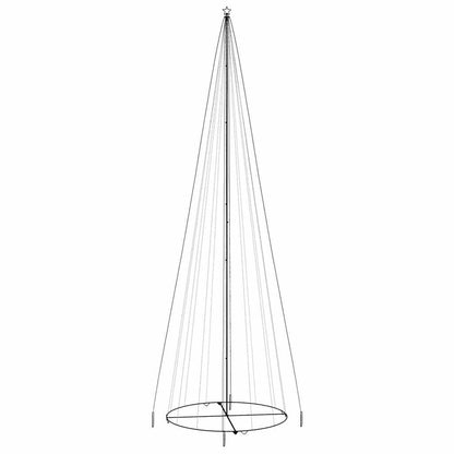 Christmas Cone Tree Warm White 1134 LEDs 230x800 cm