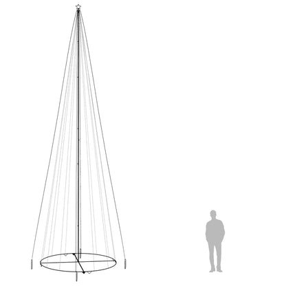 Christmas Cone Tree Warm White 1134 LEDs 230x800 cm