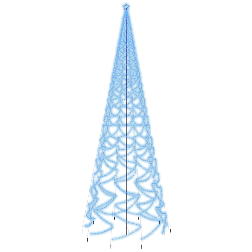 Christmas Tree with Spike Blue 3000 LEDs 800 cm