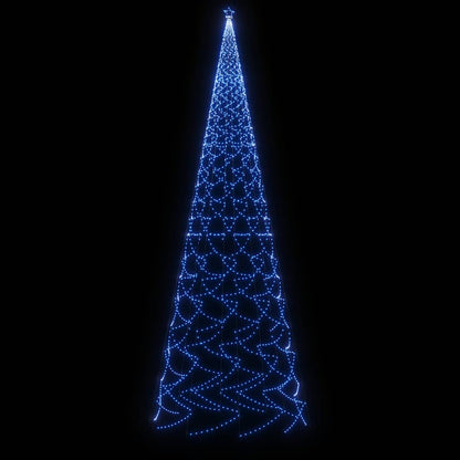 Christmas Tree with Spike Blue 3000 LEDs 800 cm