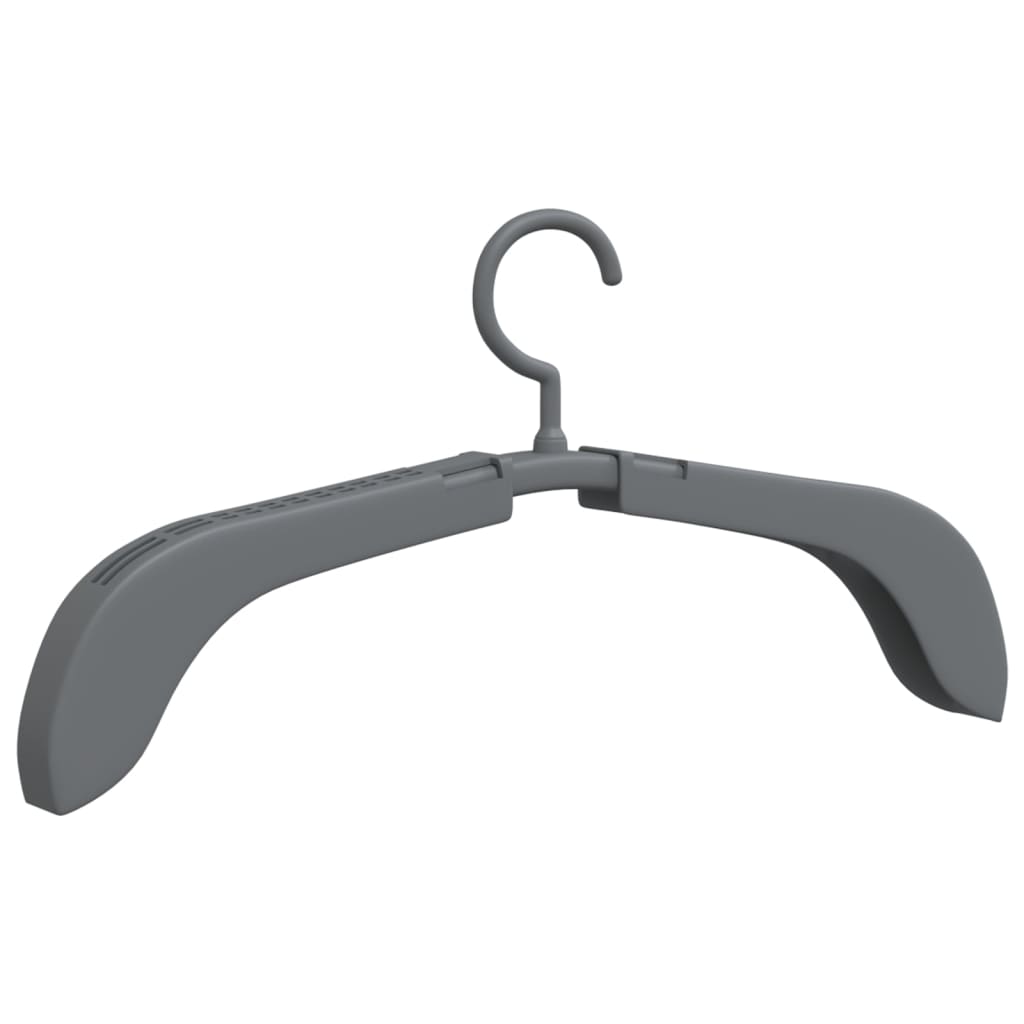 Extendable Clothes Hangers 10 pcs Grey