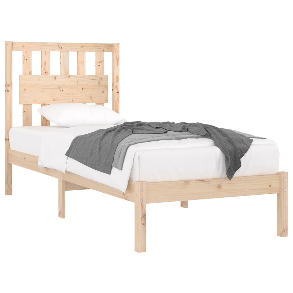 Bed Frame | Pine | Solid pinewood | Single | Stylish Features | Bed Frame