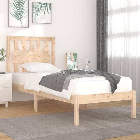 Bed Frame | Pine | Solid pinewood | Single | Stylish Features | Bed Frame