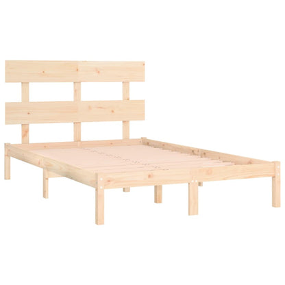 Bed Frame | Natural Pine | Solid Pine Wood | Double | Durable | Bed Frame