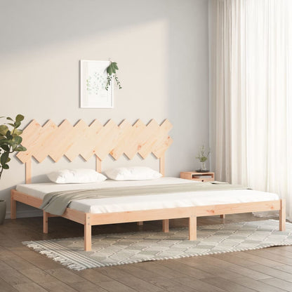 Bed Frame | Natural Wood | Solid pine wood | Double | Durable | Bed Frame