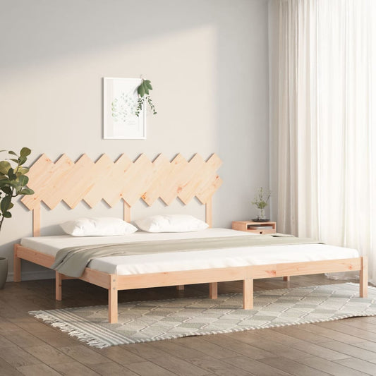 Bed Frame | Natural Wood | Solid pine wood | Double | Durable | Bed Frame