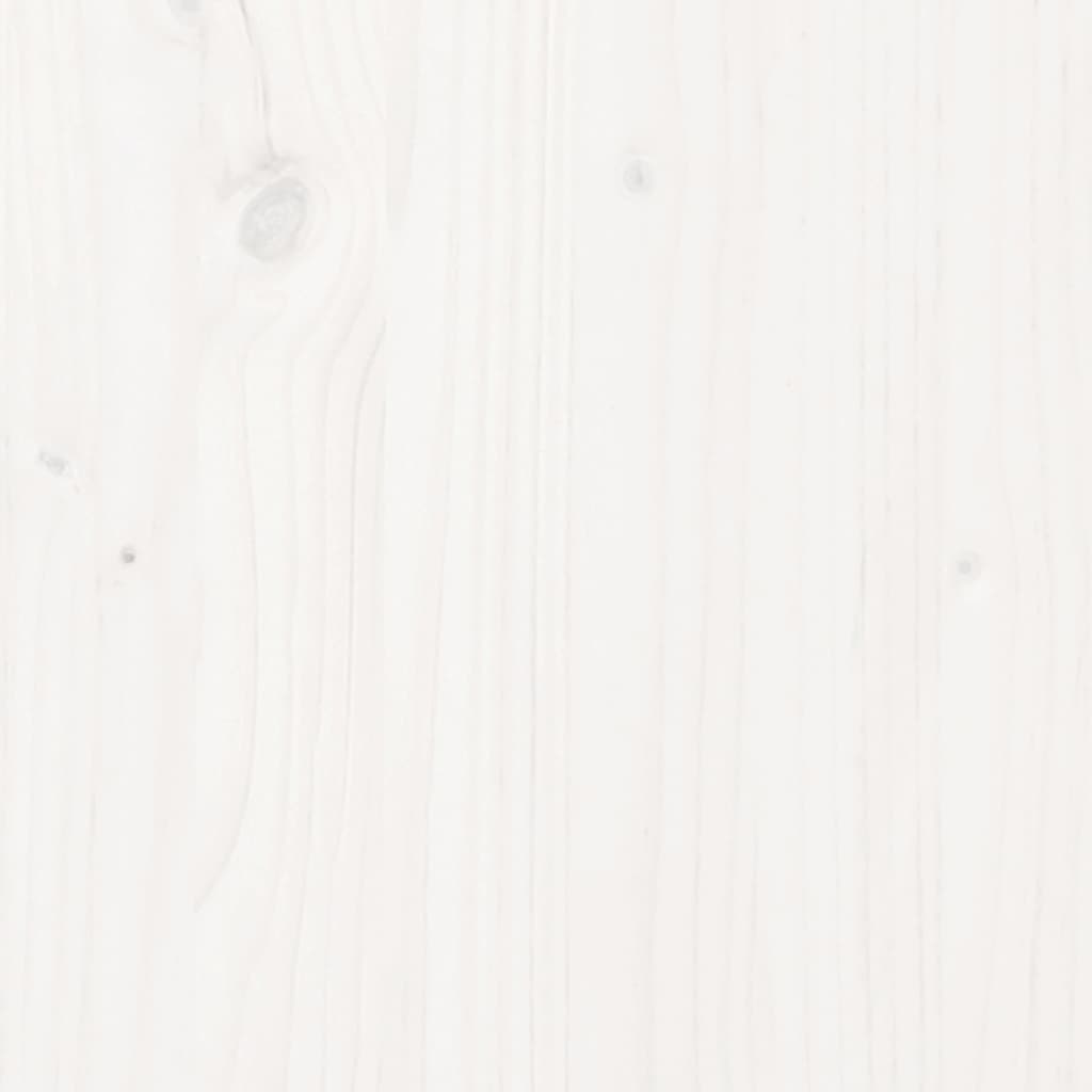 Bed Frame | White | Solid pine wood | Small Single | Durable | Bed Frame