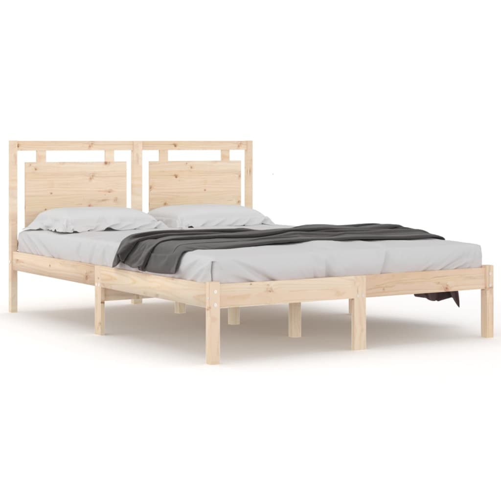 Bed Frame without Mattress 180x200 cm Super King Solid Wood