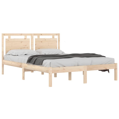 Bed Frame without Mattress 180x200 cm Super King Solid Wood