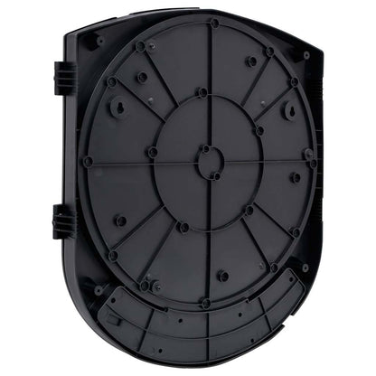 93580 vidaXL Electric Dartboard with Darts Black Polypropylene