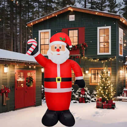 Christmas Inflatable Santa Claus with LEDs 240 cm