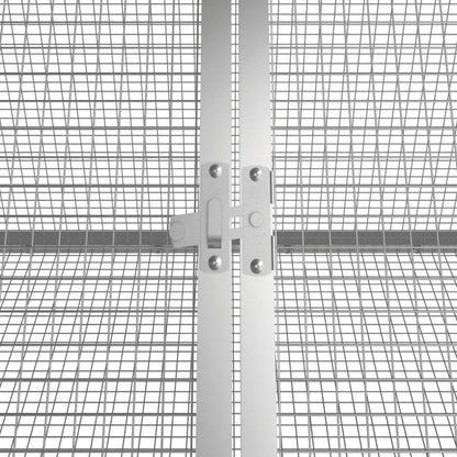 Rabbit Cage Anthracite 504.5x80.5x71 cm Galvanised Steel