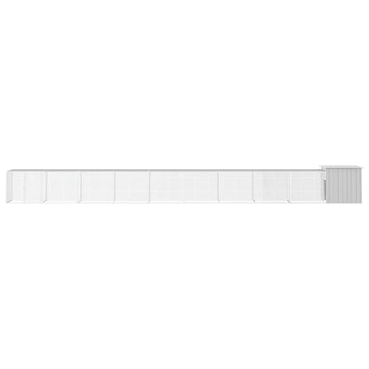 Chicken Cage Grey 1000x91x100 cm Galvanised Steel