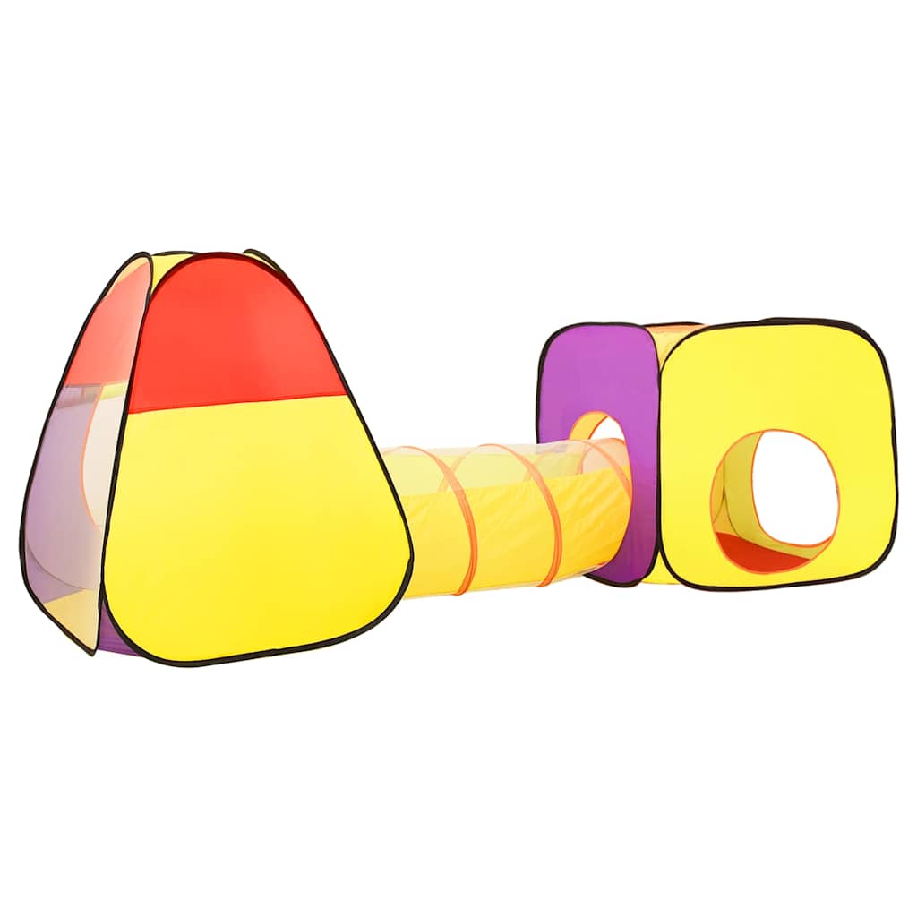 Children Play Tent with 250 Balls Multicolour 255x80x100 cm