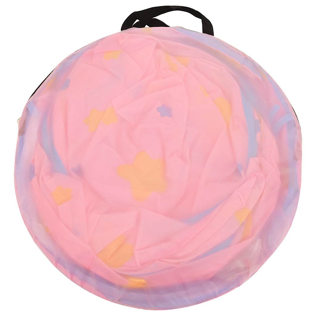 Children Play Tent with 250 Balls Pink 301x120x128 cm