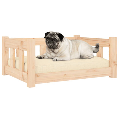Dog Bed | Natural | Solid Pine Wood | Medium | Durable | Dog Bed