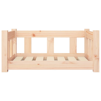 Dog Bed | Natural | Solid Pine Wood | Medium | Durable | Dog Bed